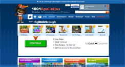 Desktop Screenshot of 1001spelletjes.nl